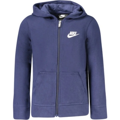 Nike Felpa Con Zip Bambino Blu
