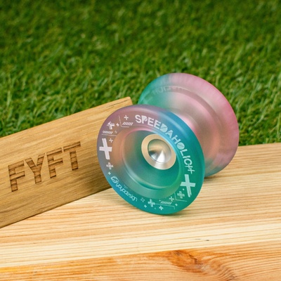 c3yoyodesign Speedaholic XX Fade zelená + růžová