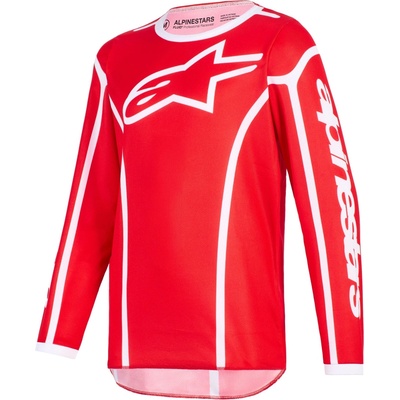 Alpinestars Fluid Apex Youth červená/bílá