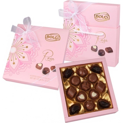 Bolci Plněné čokoládové pralinky Rosa 130 g