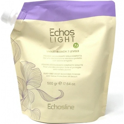 ECHOSLINE ECHOS LIGHT Bezprašný fialový zesvětlující pudr na vlasy 500 g
