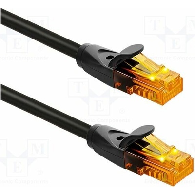 Qoltec 54563 Patch U/UTP Kat: 6 RJ45 vidlice z obou stran lanko CCA