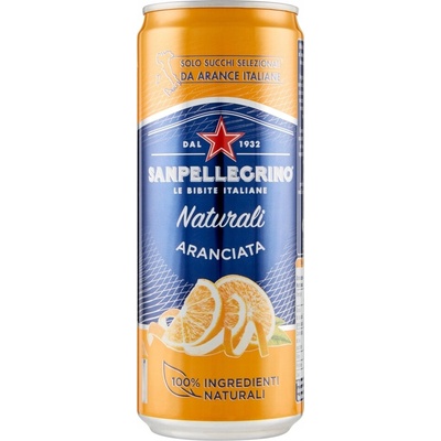 San Pellegrino Naturali Aranciata pomerančový 330 ml