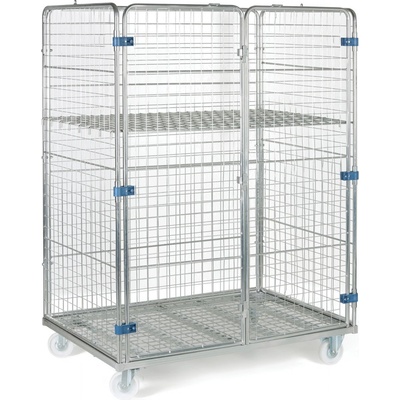B2B Partner Rollkontejner, 1 police, 1660 x 1205 x 810 mm 933004