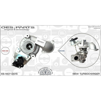 Turbo, Plniace dúchadlo OES PARTS ES-N07-0015
