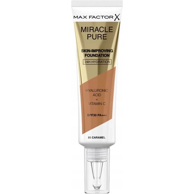 Max Factor Miracle Pure Skin-Improving Foundation 85 Caramel 30 ml