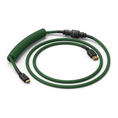 Glorious GLO-CBL-COIL-FG USB-C (M) - USB-A (M), 1,37m, zelený