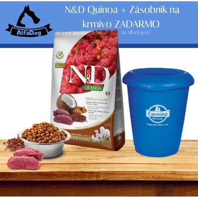 N&D Quinoa Grain Free Skin & Coat Venison 7 kg