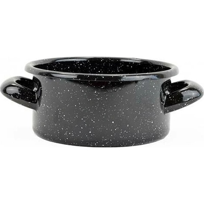 VEF Smaltovaný rendlík 12 cm 0.5 l černý 00000-0000467