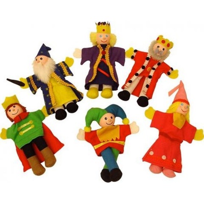 Bigjigs Toys prstoví maňásci pohádkové postavičky