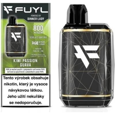Dinner Lady FUYL POD Starter Kit 500mAh Kiwi Passion Guava 15 mg