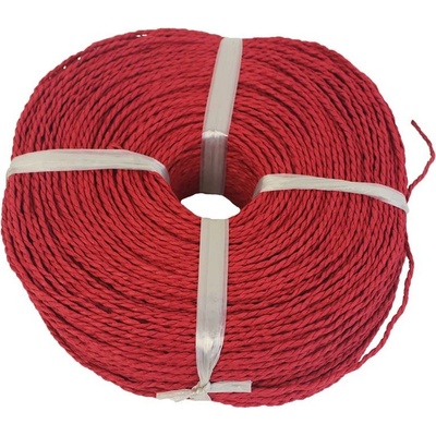 pap. provázek červený 2,5-3mm kot. 0,50kg 5327000-08