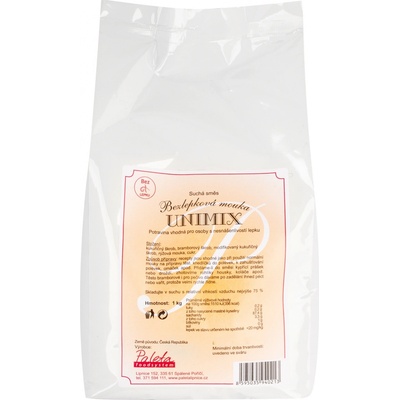 Paleta Bezlepková mouka Unimix 1 kg