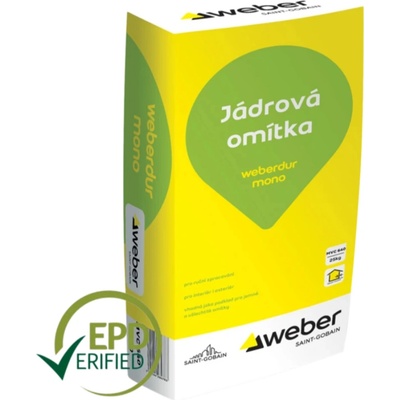 Weberdur mono RU - jádrová omítka - 25 kg balení 25 kg 1 ks