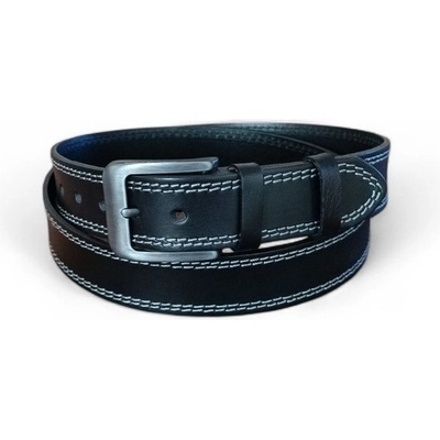 Penny Belts pánský kožený opasek Felipe černý