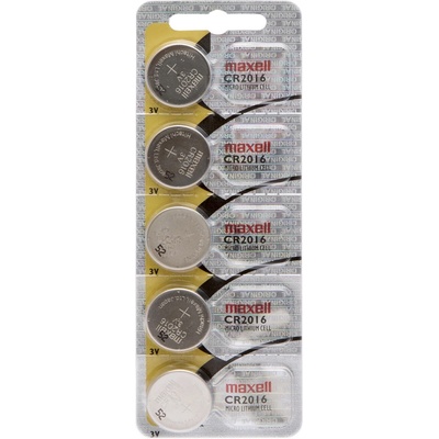 MAXELL Lithium CR2016 5ks 0283