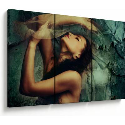 Obraz - Múza, trojdielne 120x80 cm