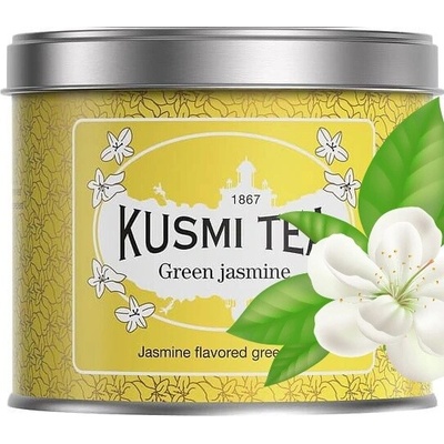 Kusmi Tea Sypaný zelený čaj Green Jasmine Bio 90 g