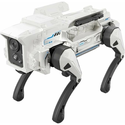 Mobilly Robotický vlk Military Wolf, AI, dálkové ovládání, bílý AT2820-white
