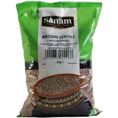 Sanam hnědá čočka 2 kg