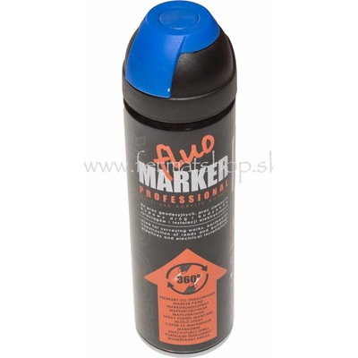 Fluorescenčný značkovací sprej 500ml Modrý