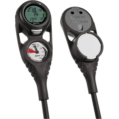 MARES Puck 4 Mission 3 Potápěčská Konzole - Počítač + Tlakoměr – Hledejceny.cz