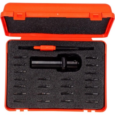 CMT Orange Tools CMT C616 Sada na CNC profilování, fréza + 22 profilových HW nožů