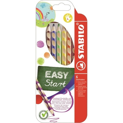 Stabilo drevené farbičky Easycolors L 6sada 331 6