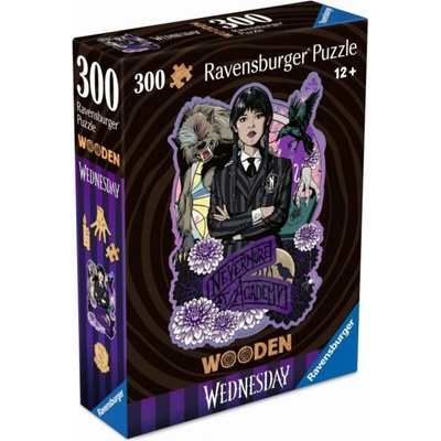 Ravensburger Drevené Wednesday 300 dielov