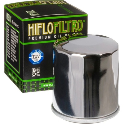 HIFLO olejový filtr HF 303 chromovaný HONDA/ KAWASAKI/ YAMAHA (50) – Hledejceny.cz