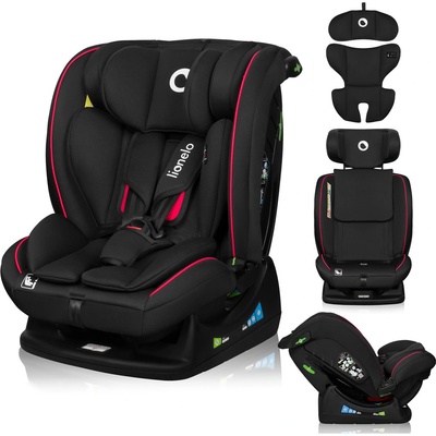 Lionelo Aart i-Size 2024 Black Carbon Red