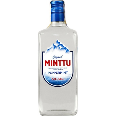Minttu 50% 0,5 l (holá láhev)