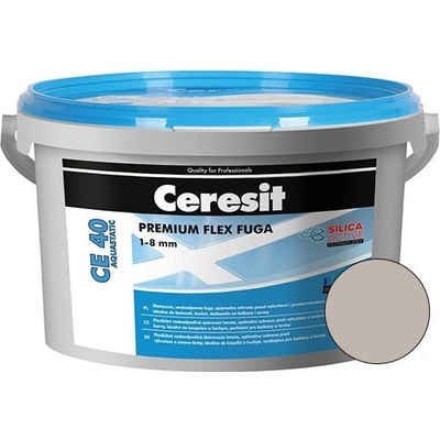 Ceresit CE 40 Škárovacia hmota, sivá, 2 kg 548053