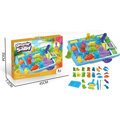 Mamido Kinetický písek s formičkami zvířátkek MT1198