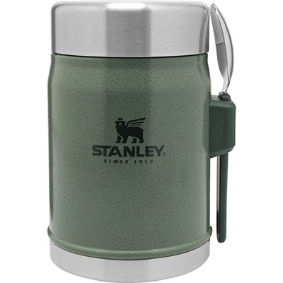 Stanley termoska jídelní se lžící vidličkou Hammertone Green 400 ml