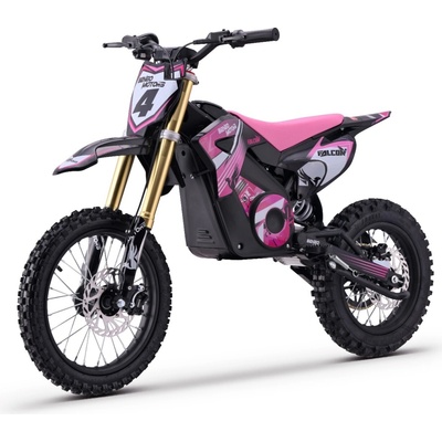 Beneo Elektrický Motocross pro děti a teenagery Beneo Motors Falcon růžová