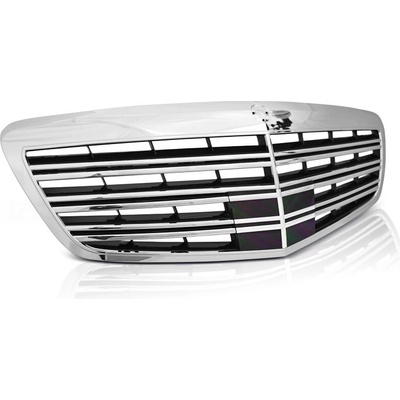 Predná maska Mercedes W221 09-13 Black Chrome