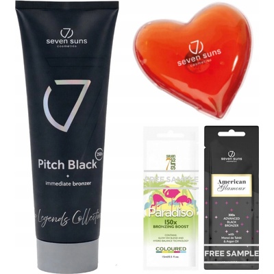 Seven Suns Pitch Black Immediate 250x Bronzer 250 ml