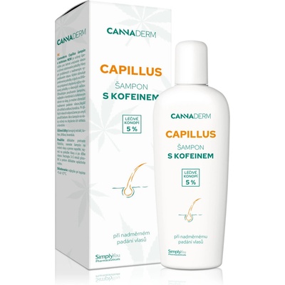 Cannaderm stimulační šampon s kofeinem Capillus 150 ml