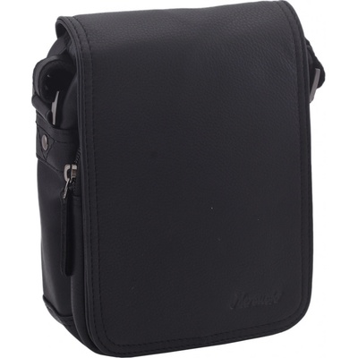 Pánské kožené Crossbody černá nappa 250591