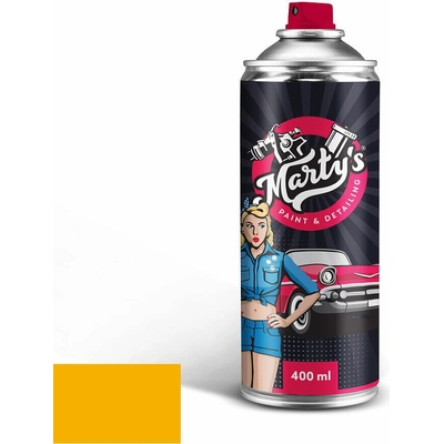 Marty's Autolak ve spreji Peugeot P3BW JAUNE HERTZ (2C) kvalita autolaku Profesionální (2K) 400ml – Hledejceny.cz