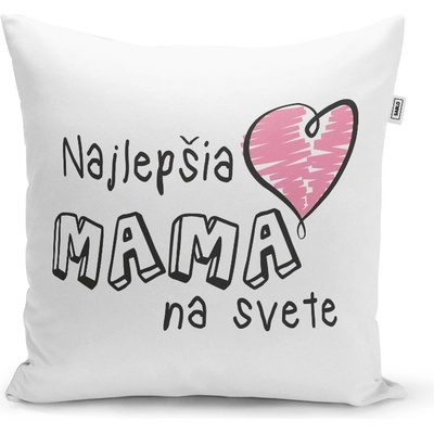 Sablio Vankúš Najlepšia mama na svete 40x40