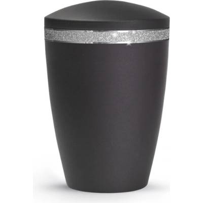 Zvieracia urna Glamour - Čierna 0,5l