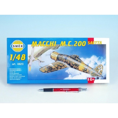 Směr Model letadlo Macchi M.C.200 Saetta stavebnice letadla 1:48