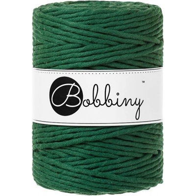 Bobbiny bavlněná šňůra na macramé XXL pine green