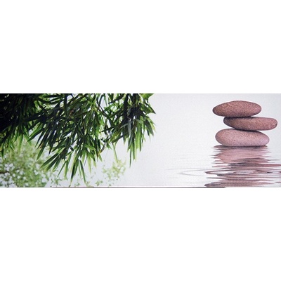 Obraz na plátne 30x90cm Stone Bambus prc169