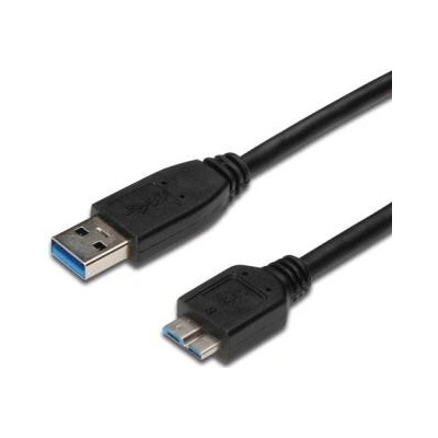 Roline 11.02.8876 USB 3.0 SuperSpeed kabel USB3.0 A(M)-microUSB3.0 B(M), 0,15m, černý – Hledejceny.cz