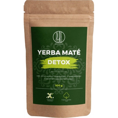 BrainMax Pure Organic Yerba Maté Detox 500 g