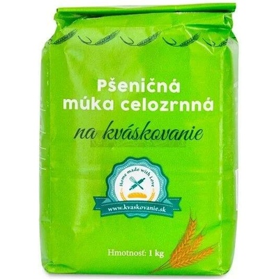Mlyn Trenčan Mouka Pšeničná celozrnná na kváskování 1 kg