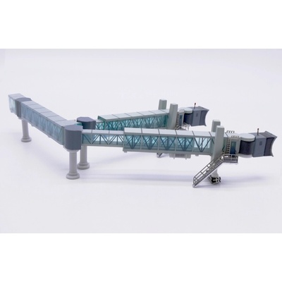 JC Wings Airport Passenger Bridge B747 Green 1:400